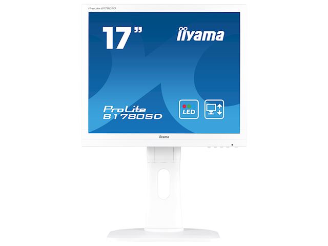 iiyama ProLite monitor B1780SD-W1 17" 5:4 Height Adjustable, White image 0