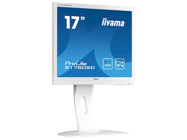 iiyama ProLite monitor B1780SD-W1 17" 5:4 Height Adjustable, White image 1