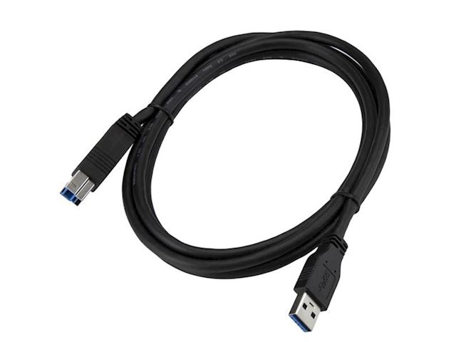 StarTech USB3CAB2M 2m Certified SuperSpeed USB 3.0 A to B Cable - M/M image 3