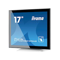 iiyama ProLite monitor T1732MSC-W5AG 17" White, Anti Glare, 5:4, Projective Capacitive 10pt touch, Bezel Free thumbnail 2