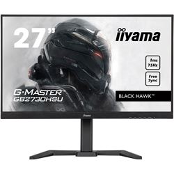 iiyama G-Master Black Hawk gaming monitor GB2730HSU-B5 27" Black, Ultra Slim Bezel, Full HD, 75Hz, 1ms, FreeSync, HDMI, Display Port, USB Hub