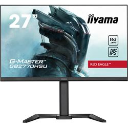 iiyama G-Master Red Eagle gaming monitor GB2770HSU-B5 27" Black, Ultra Slim Bezel, Fast IPS IGZO, 165Hz, 0.8ms, FreeSync, HDMI, Display Port, USB Hub