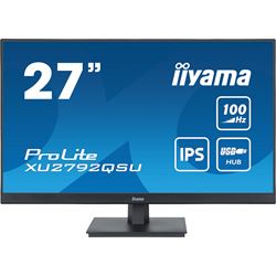 iiyama ProLite monitor XU2792QSU-B6 27" IPS, 2560x1440, 100hz, FreeSync, Ultra Slim Bezel, Black, HDMI, Display Port, USB Hub, 