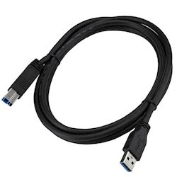 StarTech USB3CAB2M 2m Certified SuperSpeed USB 3.0 A to B Cable - M/M thumbnail 3