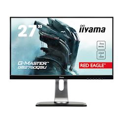 iiyama G-Master Red Eagle gaming monitor GB2760QSU-B1 27" Black, 2560 x 1440, 1ms, 144hz, FreeSync, HDMI, Display Port,Height Adjustable thumbnail 0