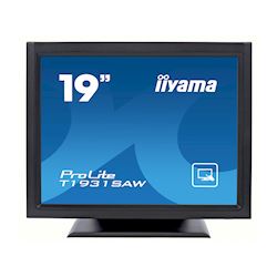 iiyama ProLite monitor T1931SAW-B5 19" Black, 5:4, Surface Acoustic Wave single touch, HDMI, Display Port thumbnail 0